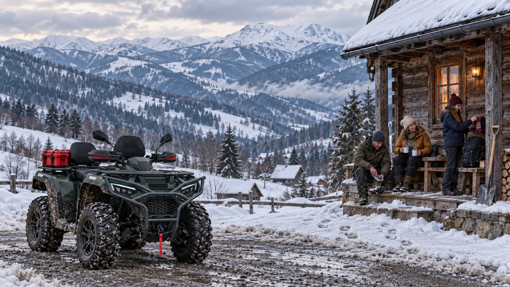 La cabana de munte / CARPATH ATV700